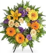 A Life in Color Sympathy Wreath