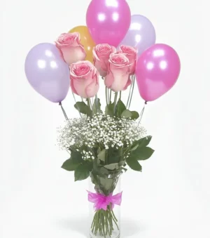 Bright and Cheerful Pink Roses