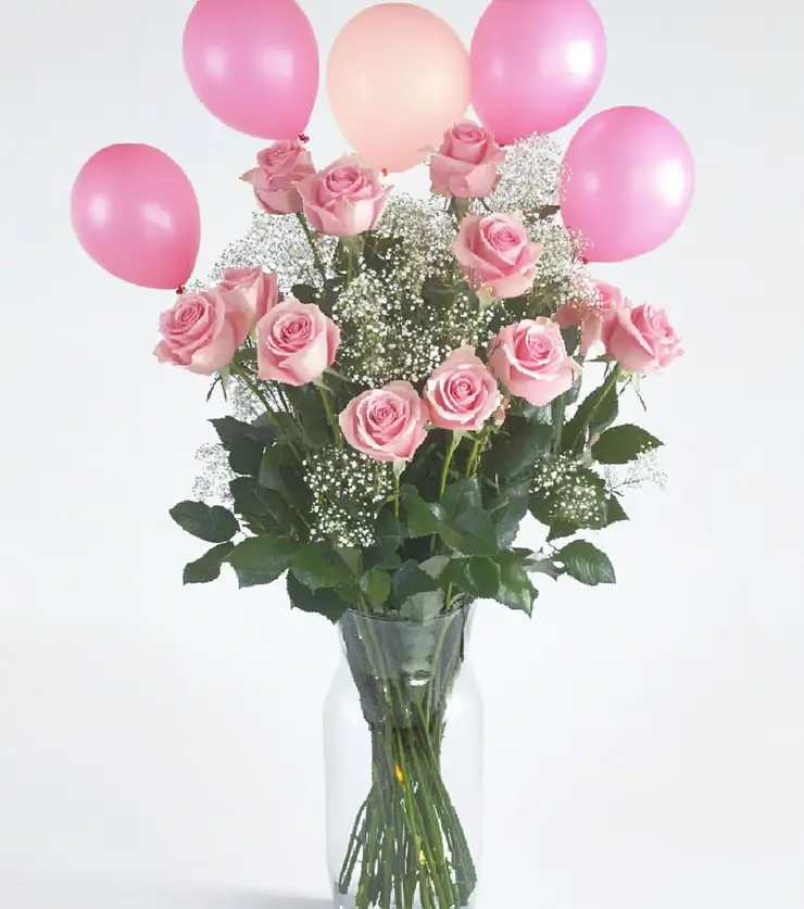 Bright and Cheerful Pink Roses
