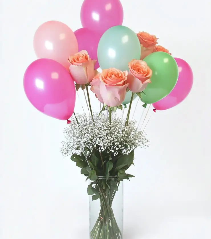 Bright and Cheerful Pink Roses