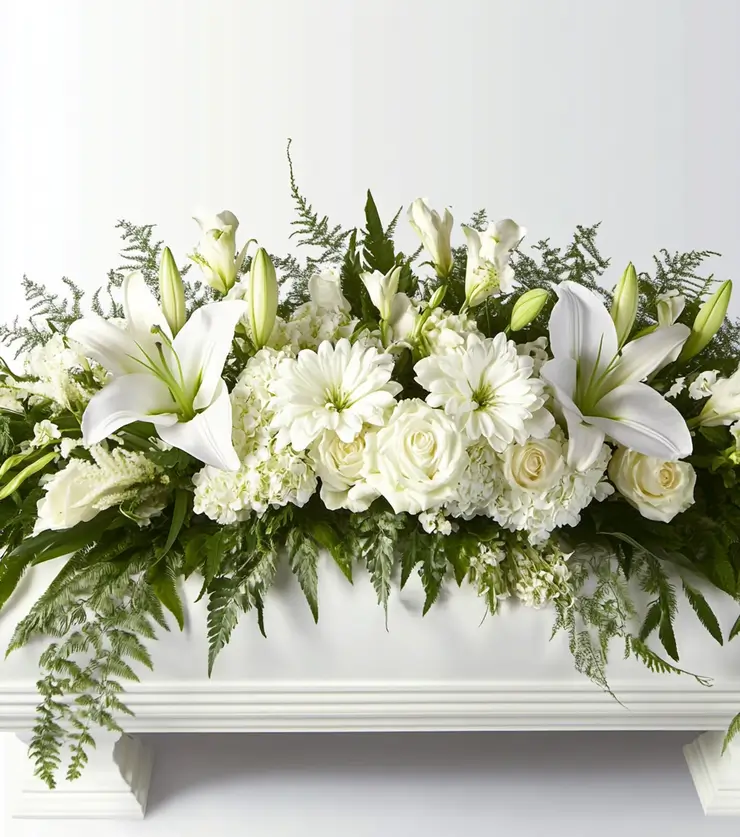 Eternal Rest Casket Spray