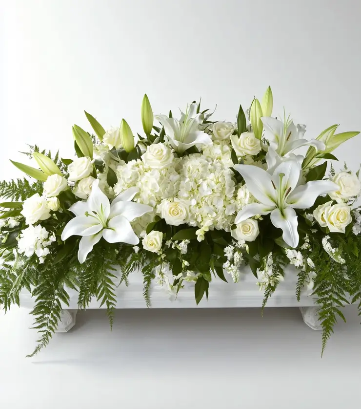 Eternal Rest Casket Spray