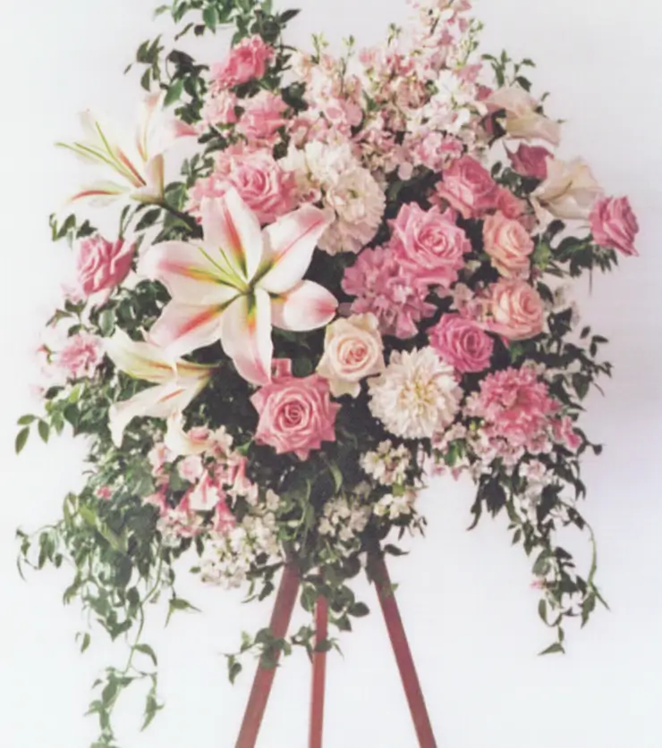 Funeral Flowers Standing Spray