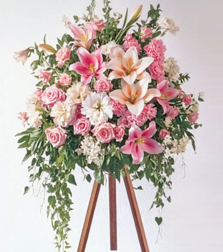 Funeral Flowers Standing Spray
