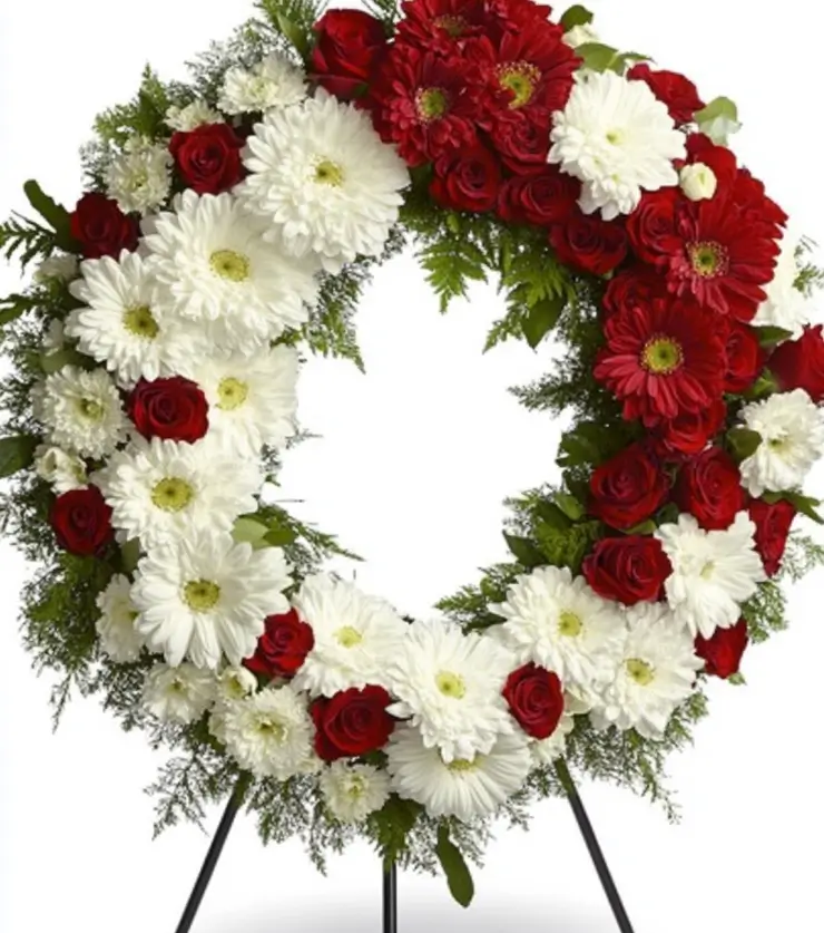 Funeral flowers Sympathy Wreath