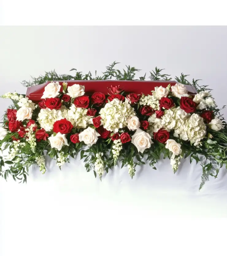Heavenly Red and White Cover