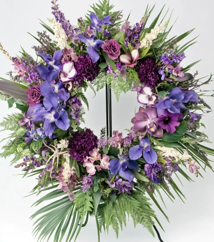In Memory Standing Funeral Spray