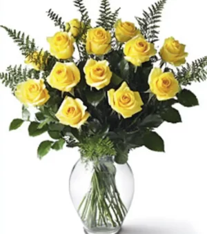 Luxurious Yellow Roses