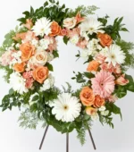 Perfectly Arranged Blossoms Wreath