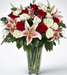 Vibrant floral display