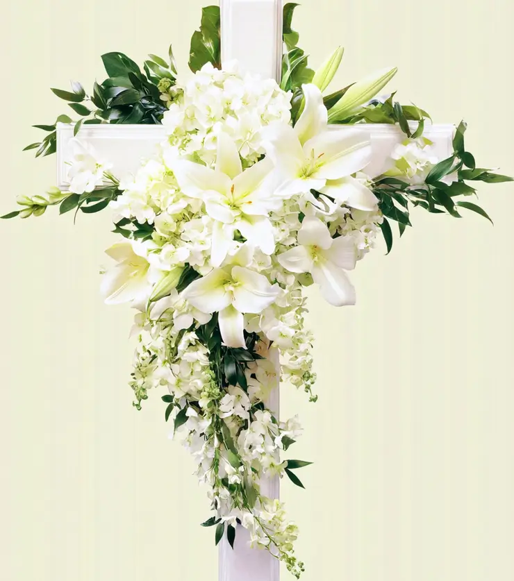 White Cross Spray