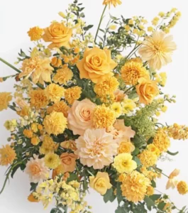 Yellow Standing Spray