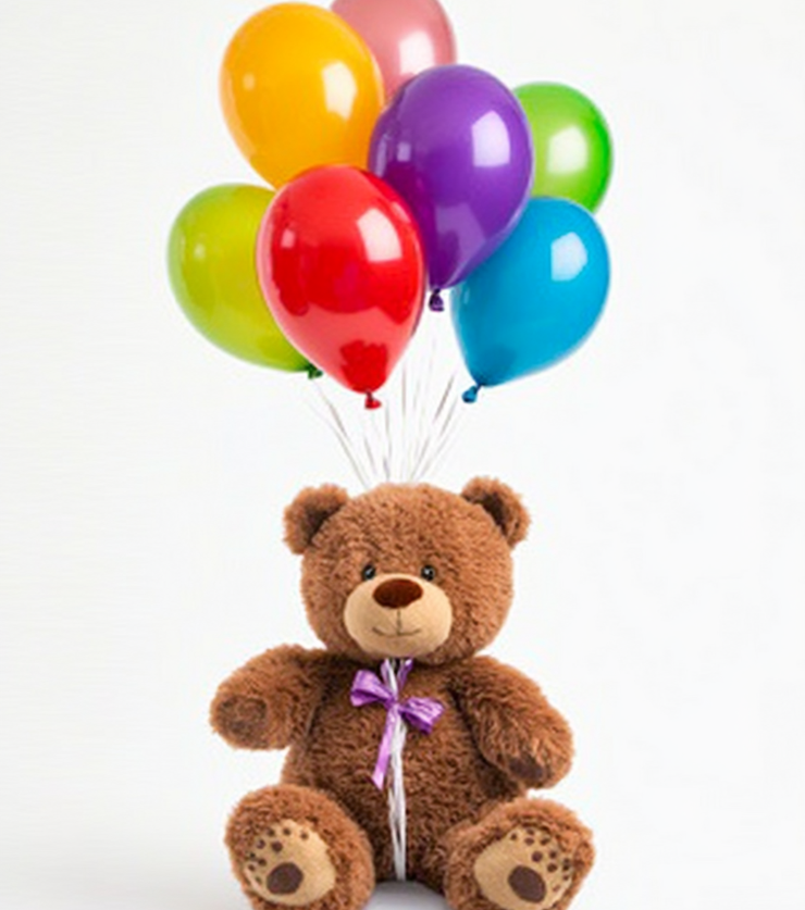 Cuddly Teddy Balloons