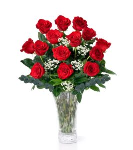 Dozen Long Stem Red Roses