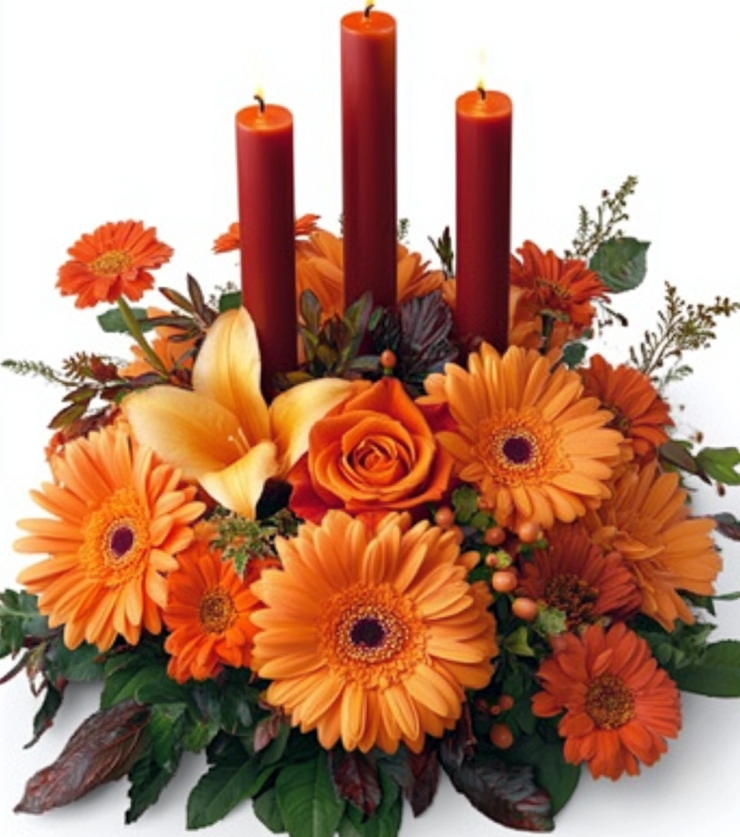 Autumn Leaves Centerpiece