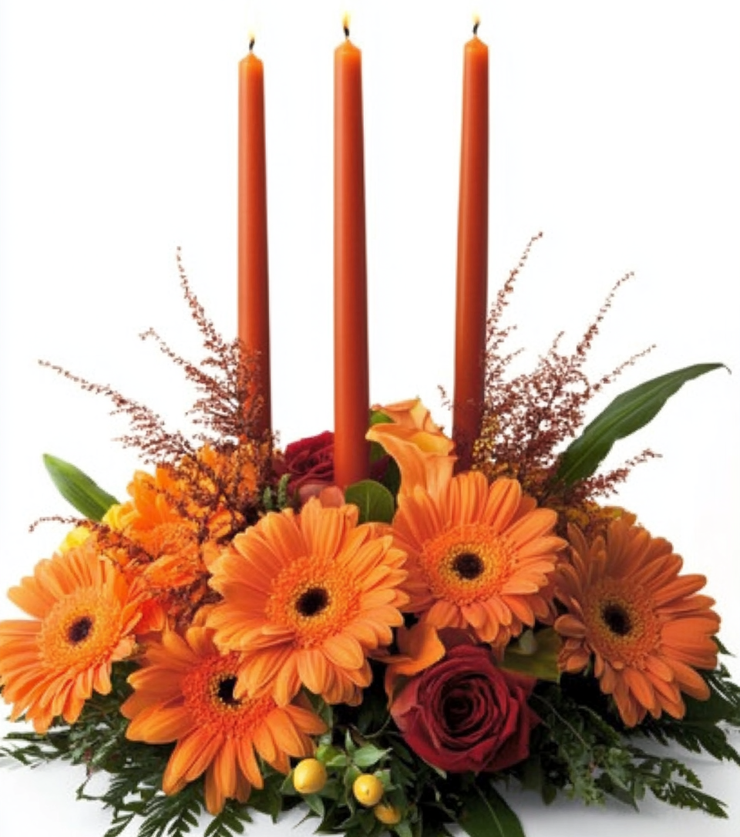 Autumn Leaves Centerpiece