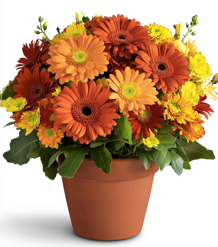 Fall into Autumn Flowers