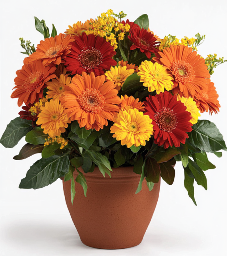 Fall into Autumn Flowers