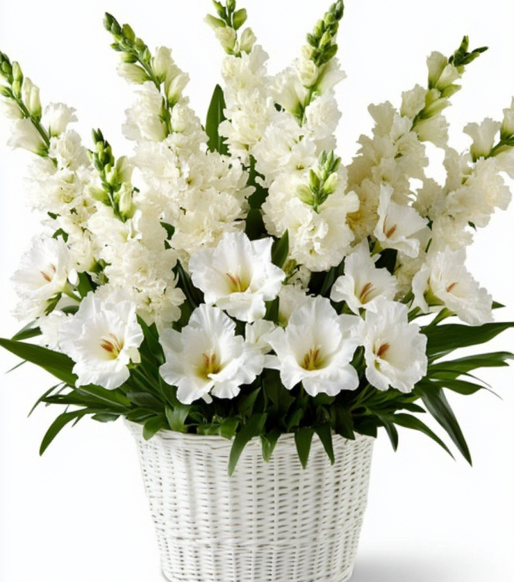 Garden of Pure Zen Sympathy Basket