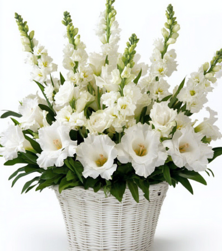 Garden of Pure Zen Sympathy Basket