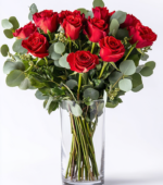 One Dozen Red Roses