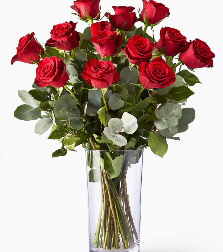 One Dozen Red Roses