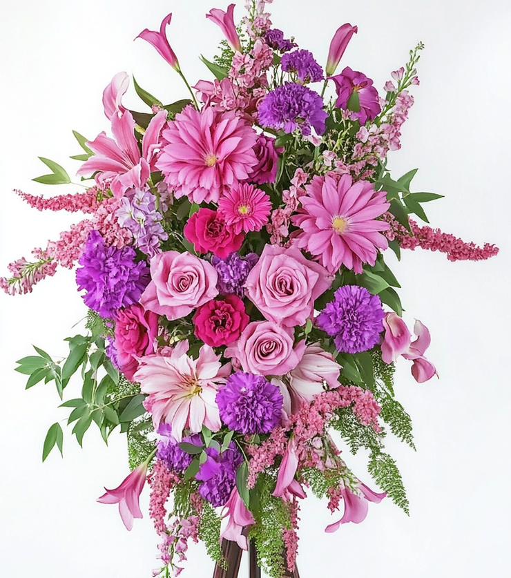 Pink Standing Spray