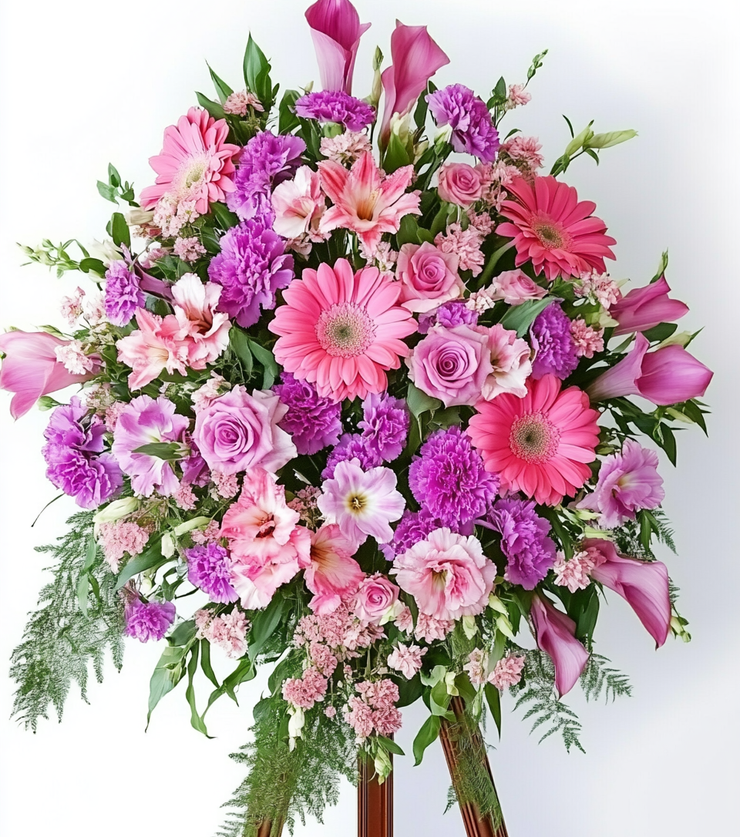 Pink Standing Spray