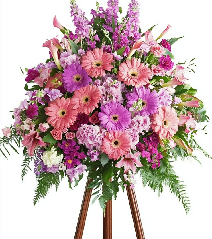 Pink Standing Spray