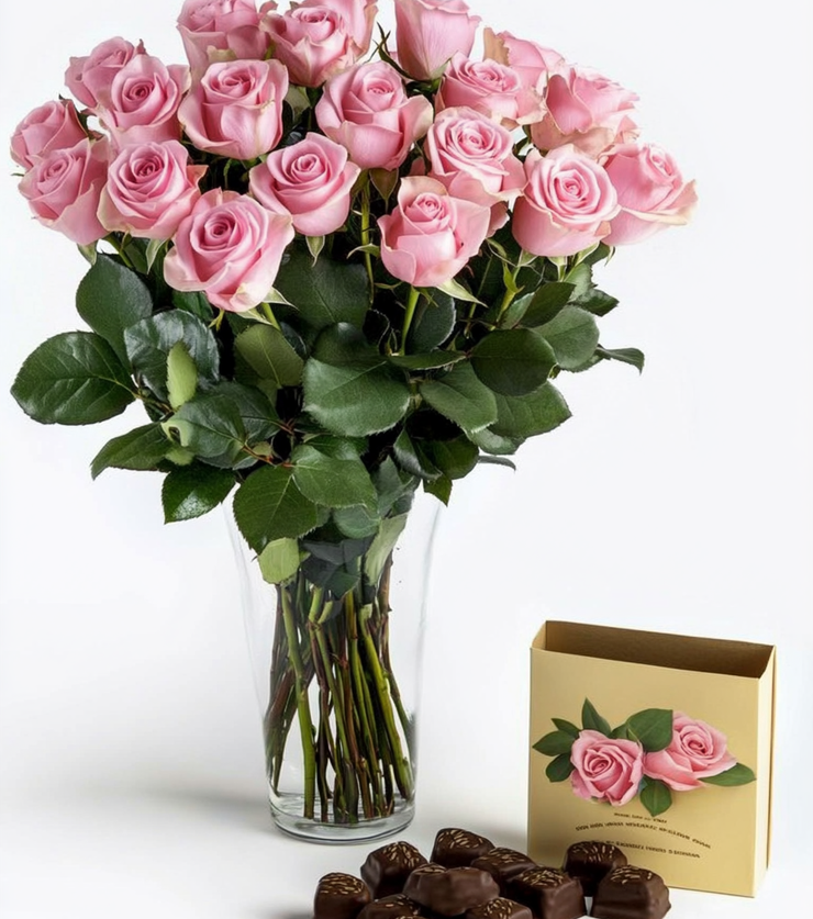 Pink Velvet Flowers