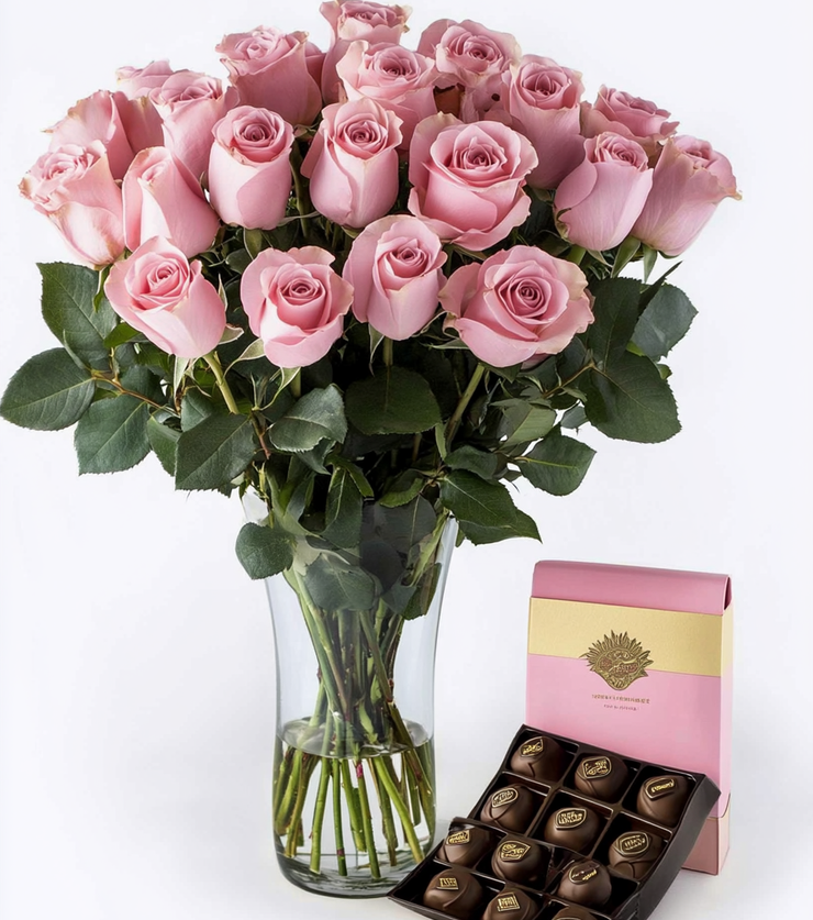 Pink Velvet Flowers