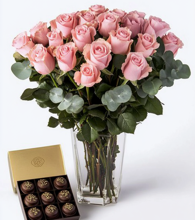 Pink Velvet Flowers
