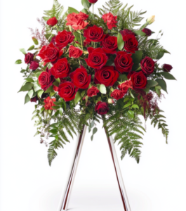 Red Standing Spray