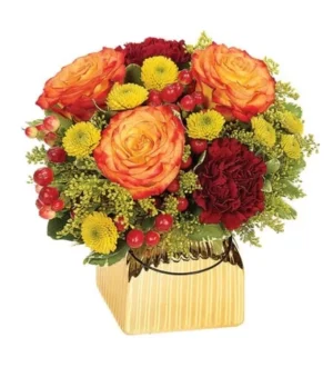 Shimmering Harvest Bouquet