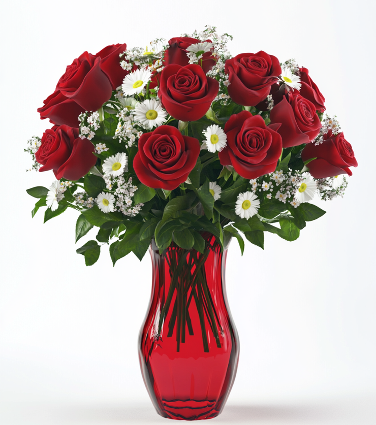 Velvety Red Roses