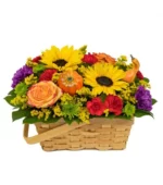 Bountiful Blooms Basket