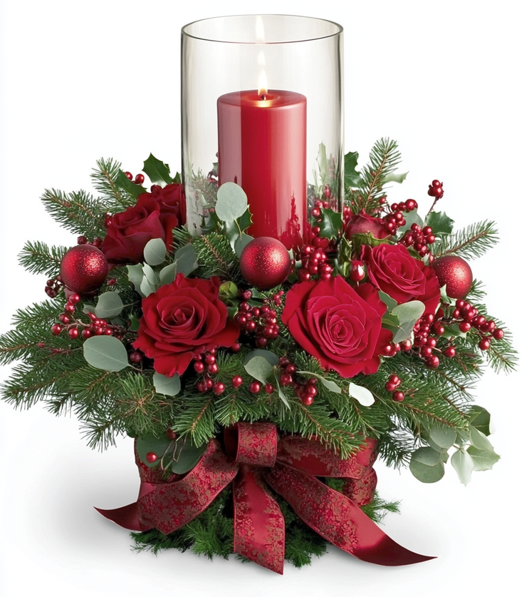 Elegant Pillar Candle