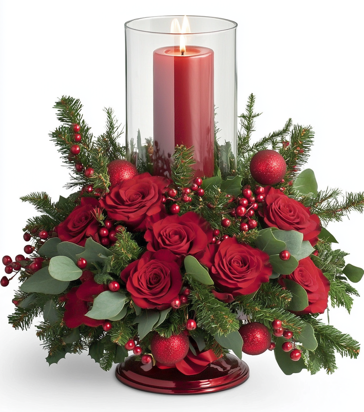 Elegant Pillar Candle