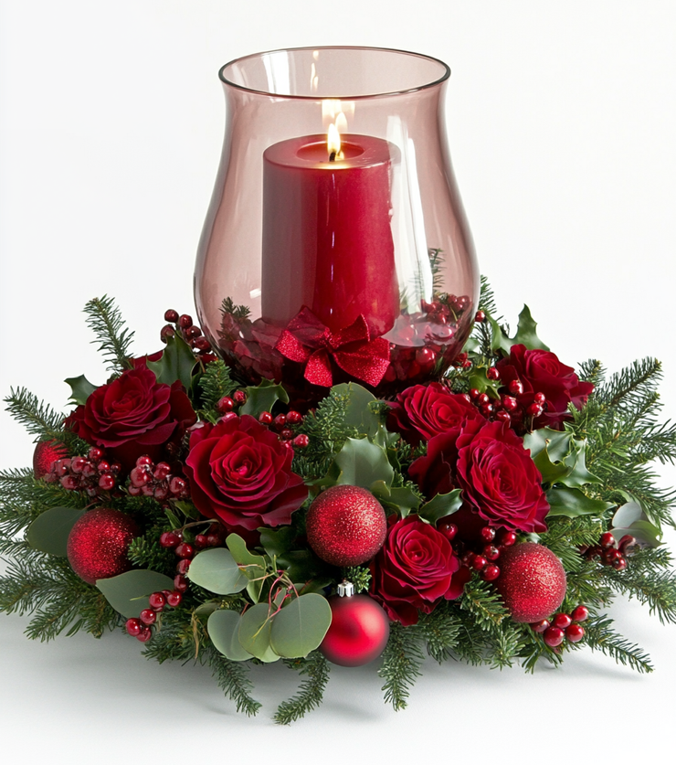 Elegant Pillar Candle