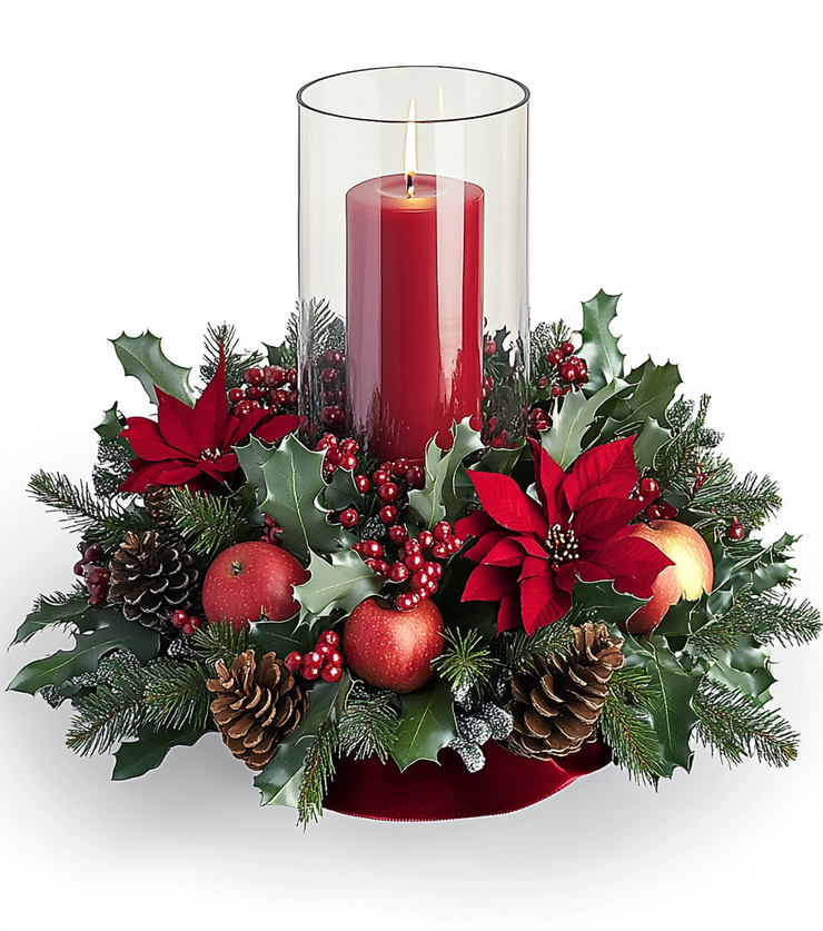 Nostalgic Candlelight Centerpiece