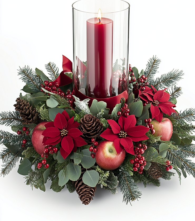 Nostalgic Candlelight Centerpiece