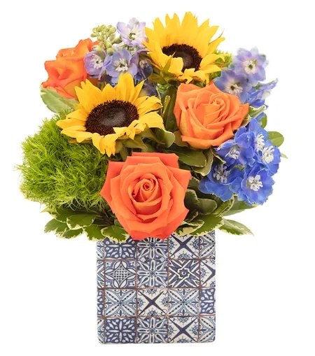 Seaside Sunflower Bouquet