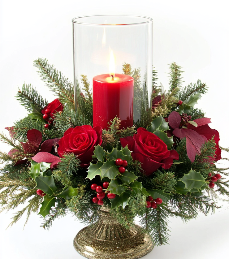 Snowfall Surprise Centerpiece