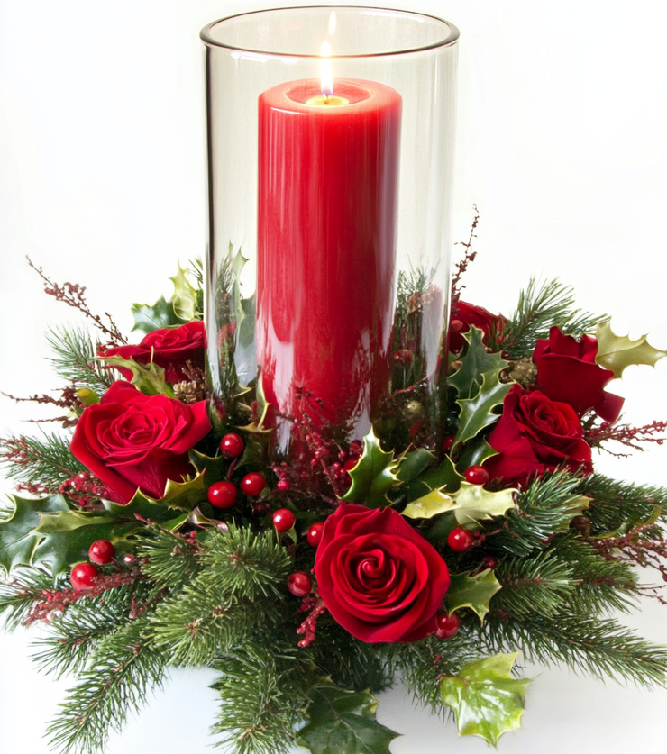 Snowfall Surprise Centerpiece