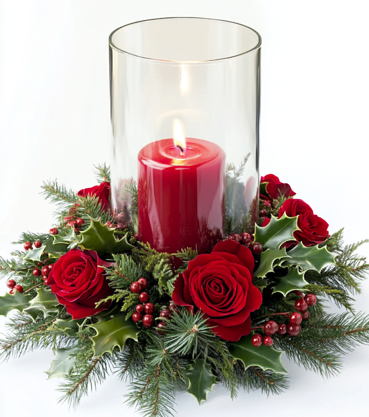 Snowfall Surprise Centerpiece