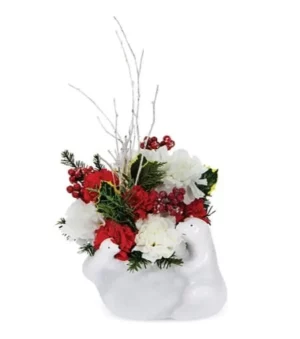 Bearing Cheerful Holiday Wishes