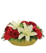 Bright Holiday Wishes Centerpiece