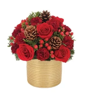 Crimson Christmas Bouquet