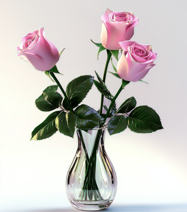 Elegant Pink Roses