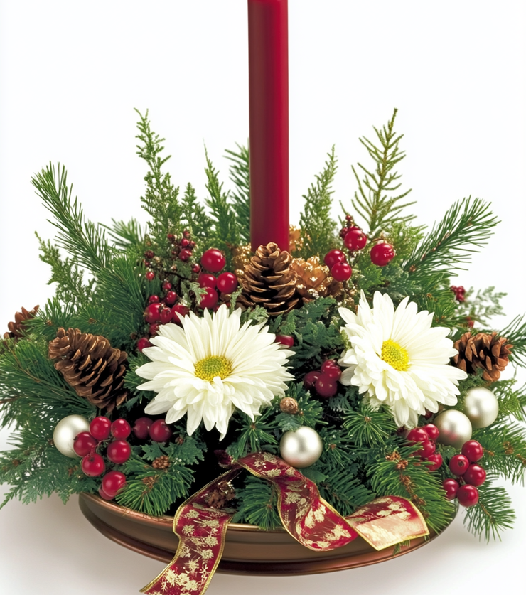 Happy Holidays Centerpiece